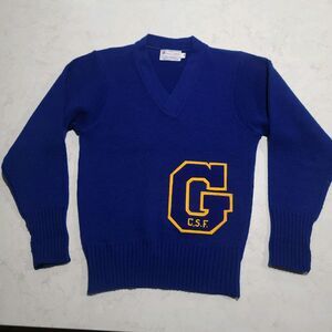 Vintage Award Sweater By East-Tenn Size 34 Pullover Embroidered 60s 1960s EUC